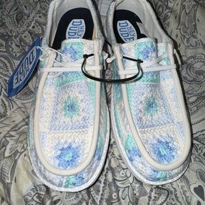 Hey Dude Multicolor Crochet Shoes